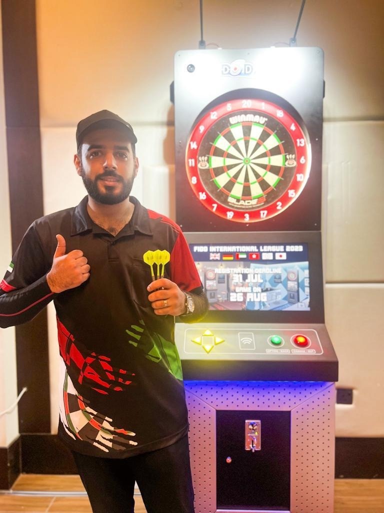 Darts Players FIDODARTS Solo UAE 01 Hussein Mohamad