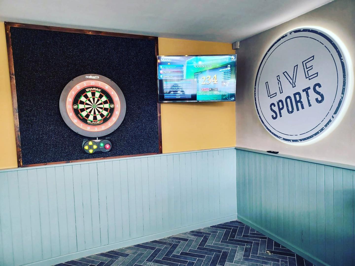 Darts Venues FIDODARTS Wall mount NV 3302P UK 01