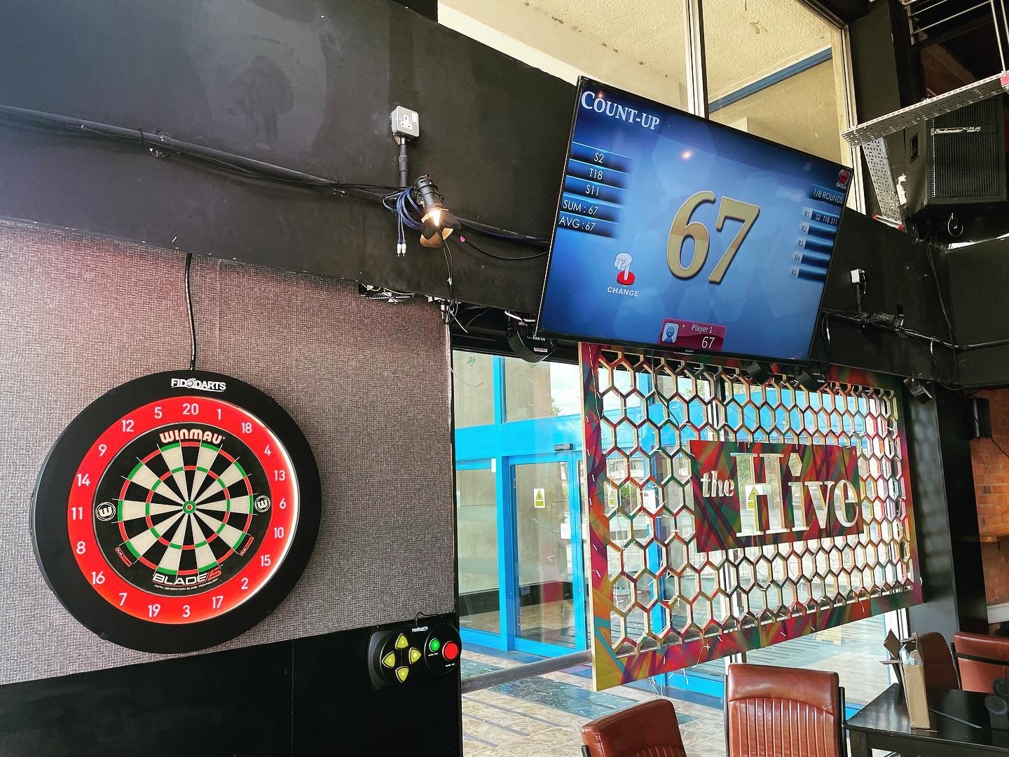 Darts Venues FIDODARTS Wall mount NV 3302P UK 04
