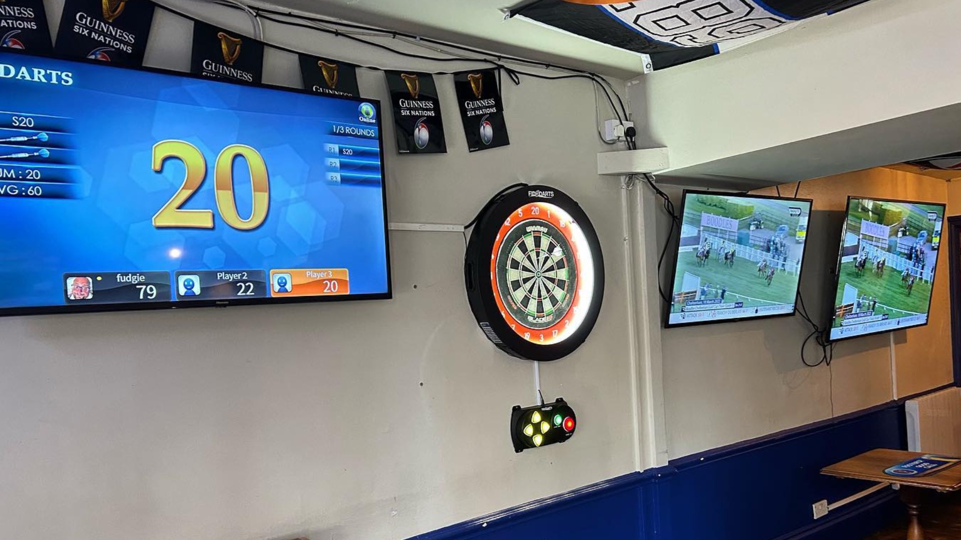 Darts Venues FIDODARTS Wall mount NV 3302P UK 09