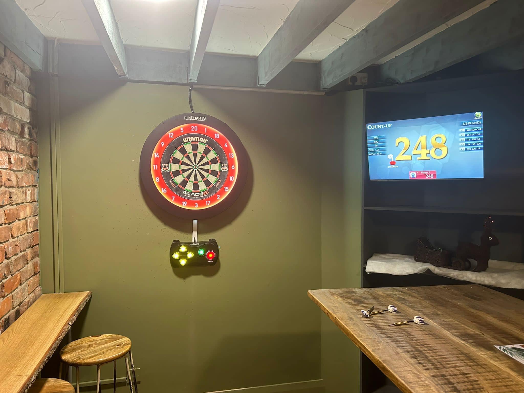 Darts Venues FIDODARTS Wall mount NV 3302P UK 13