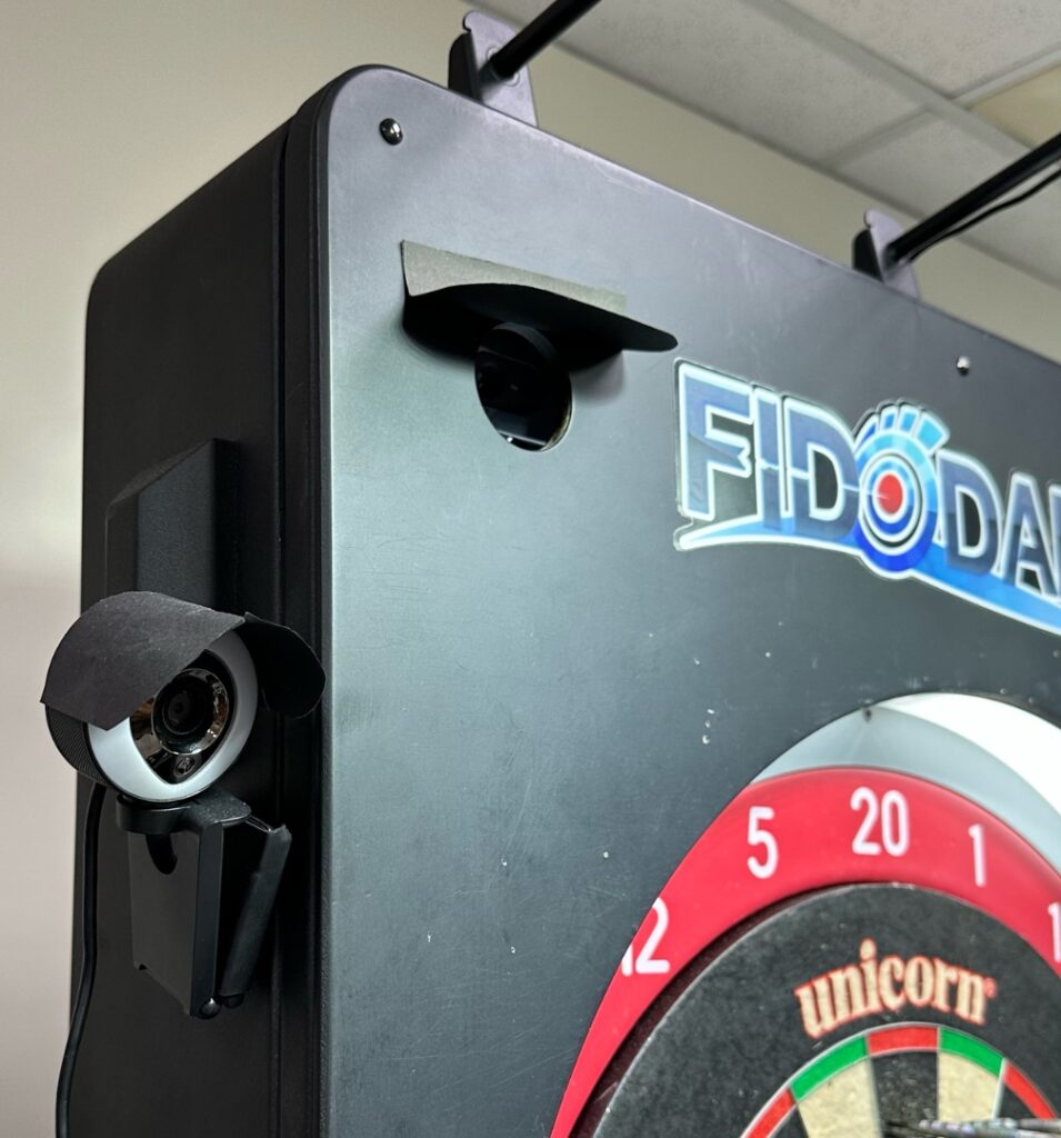 FIDO LIVE Kamera zur Aufnahme des Spielers