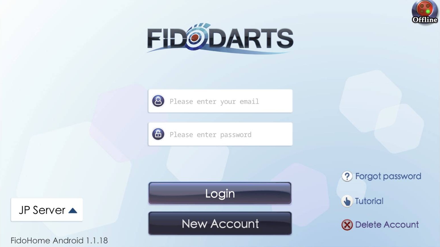 Reference screen for: Choose New Account