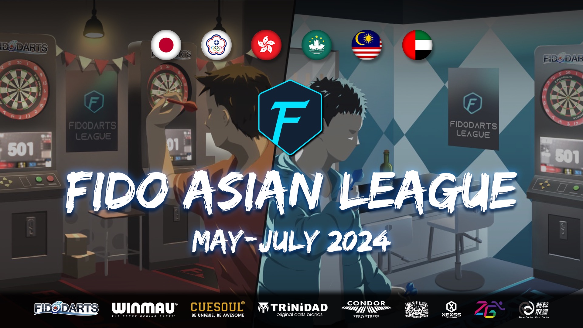 Poster der 2024 FIDO Asian League