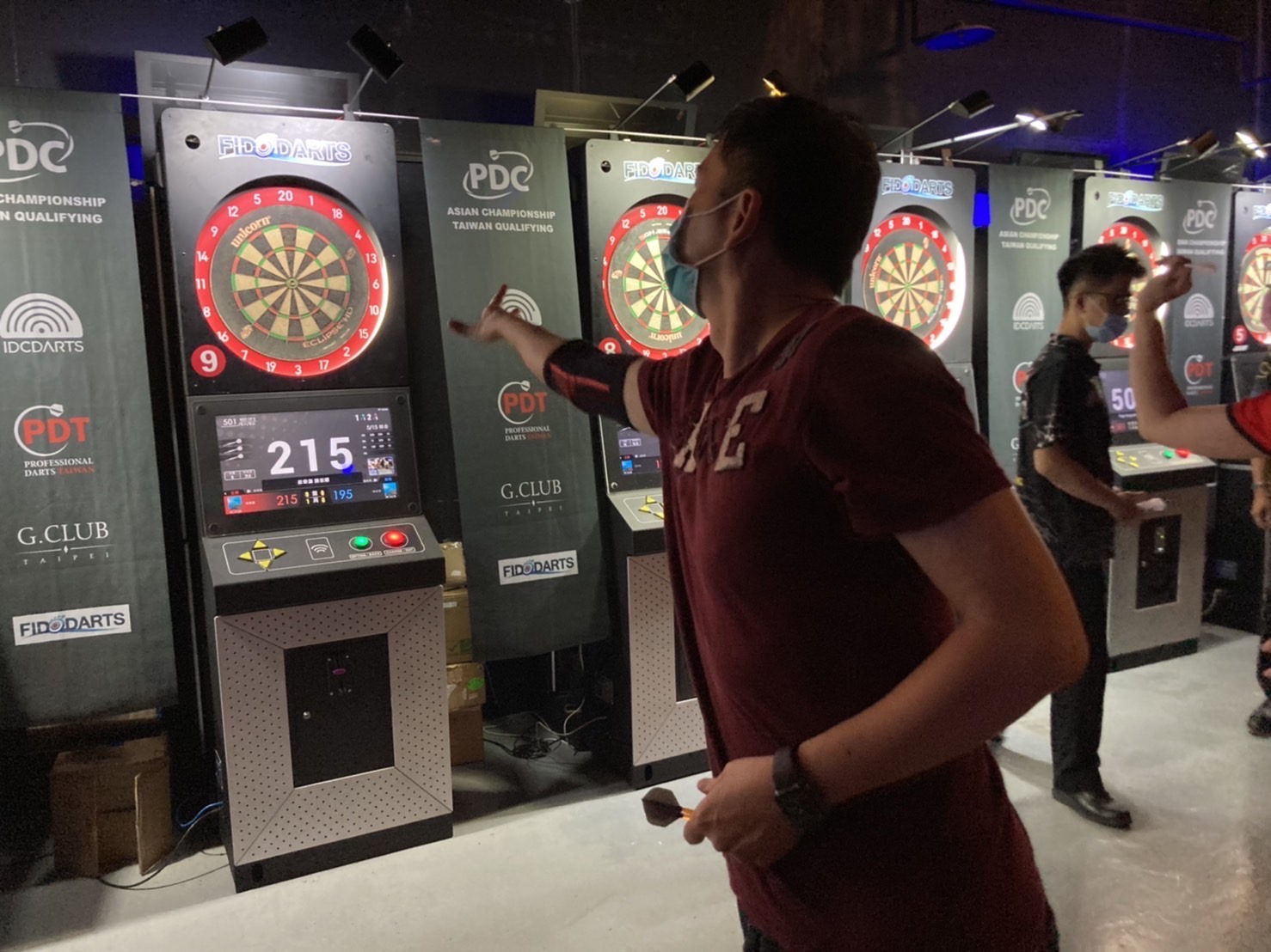 Spieler beim 2022 PDC Asian Championship Taiwan Qualifier