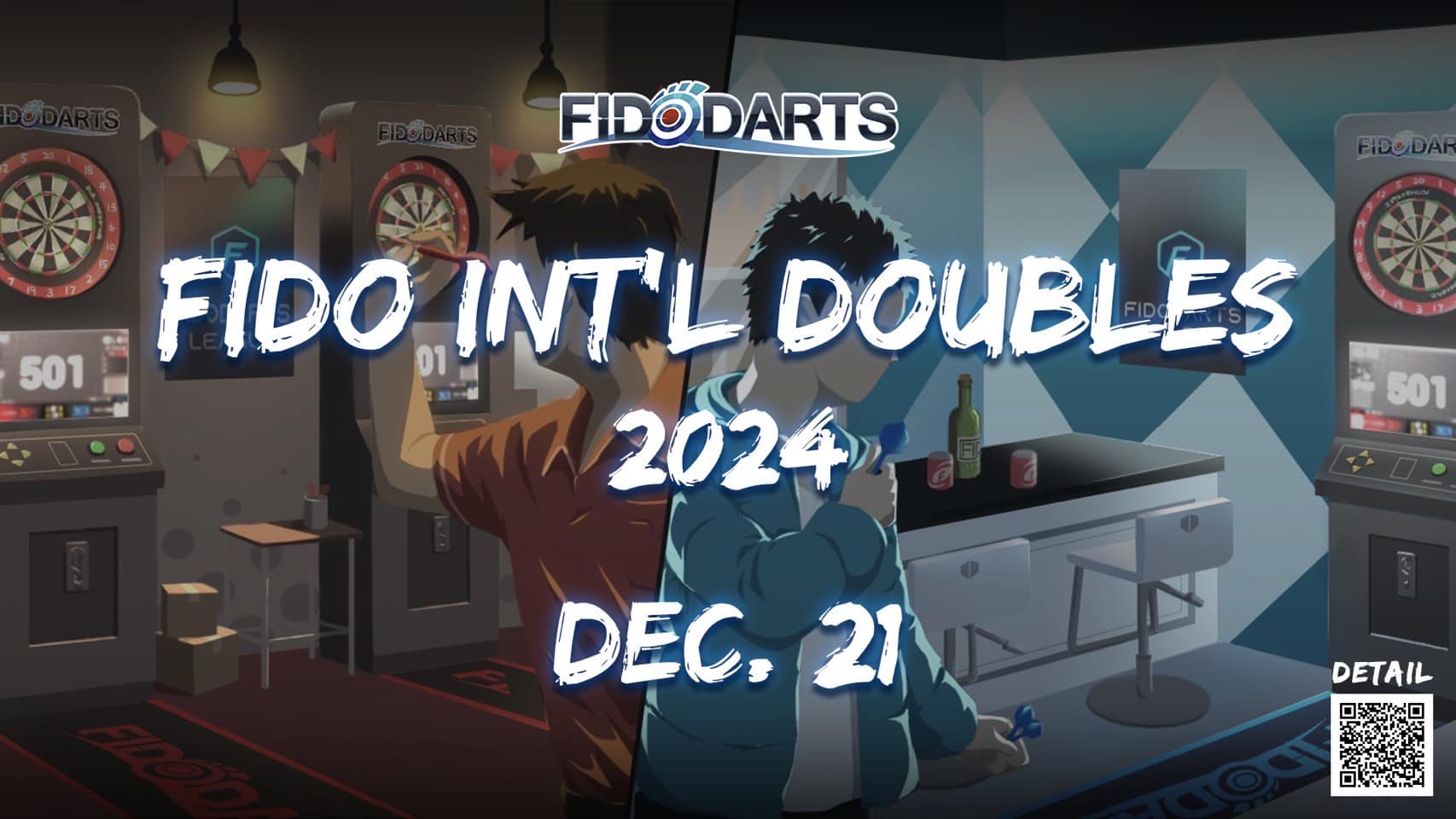 Turnierposter der 2024 FIDO INTL DOUBLES