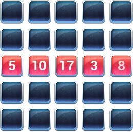 FidoDarts BINGO Grafik zum Übernehmen eines besetzten Feldes