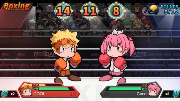 FidoDarts BOXING Spielbildschirm