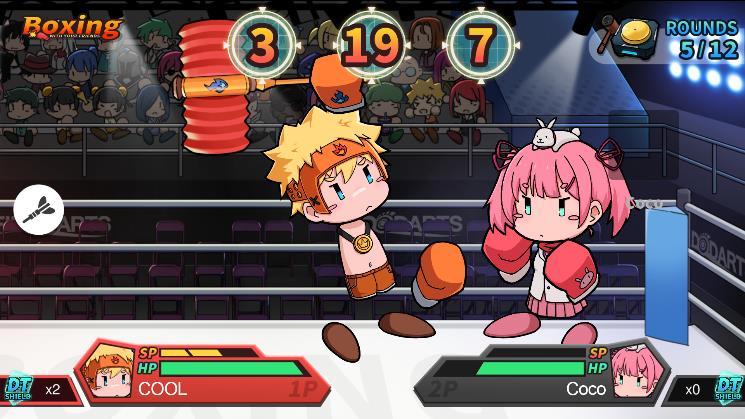 Zweiter FidoDarts BOXING SP-Angriffsbildschirm